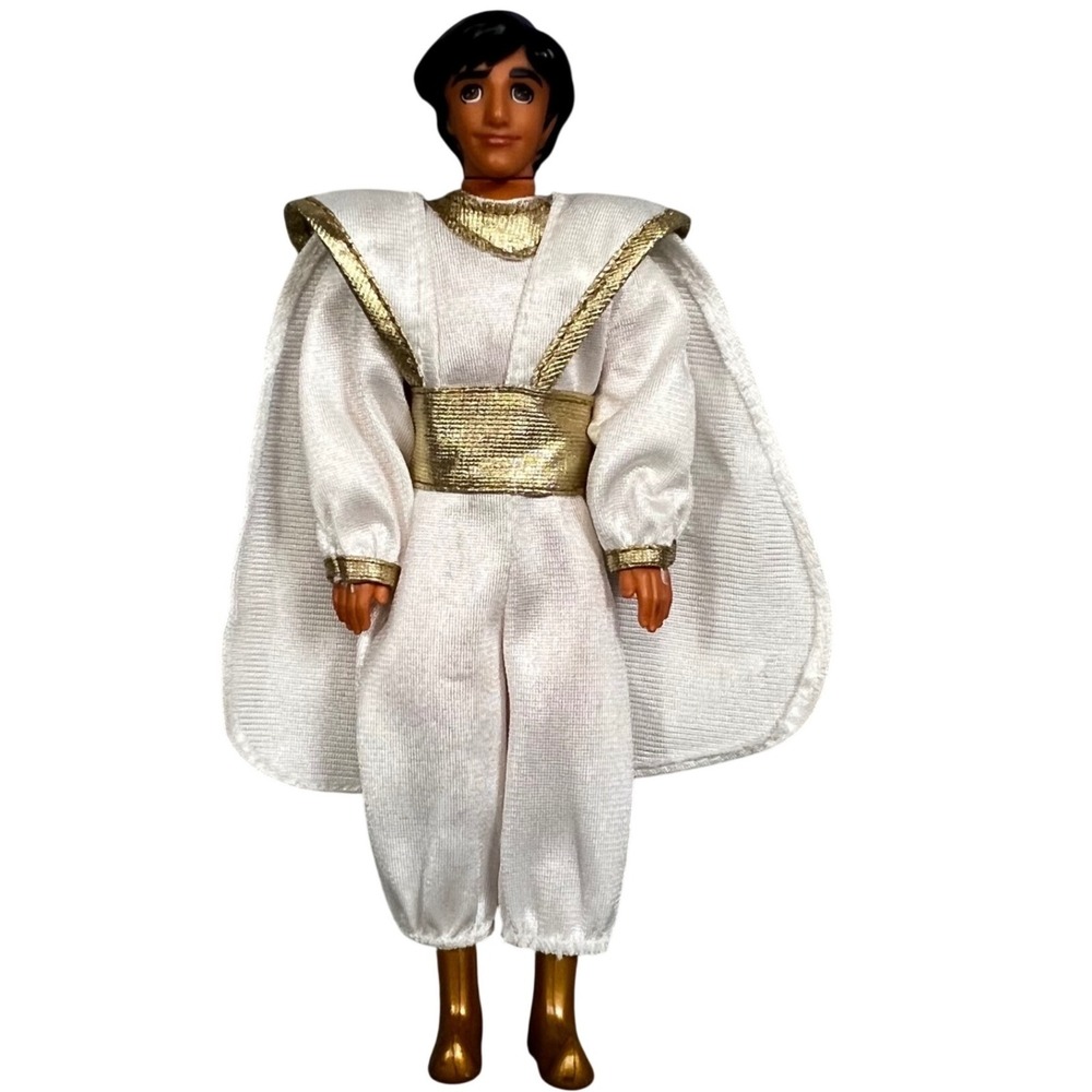 Disney Aladdin Prince Ali Action Figure 6 Inch Vintage 1992 Prince Outfit *see